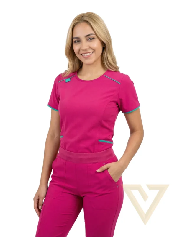 Scrub Vértice Athletic Magenta M1