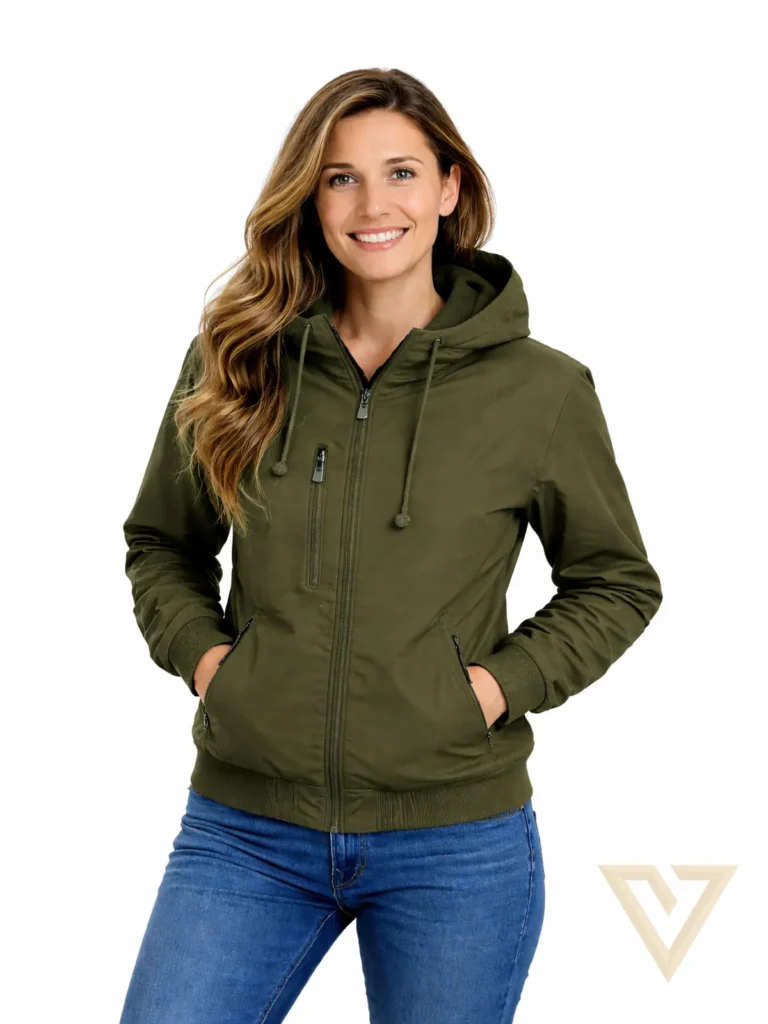 Chaqueta ref. Dex polar capota fija