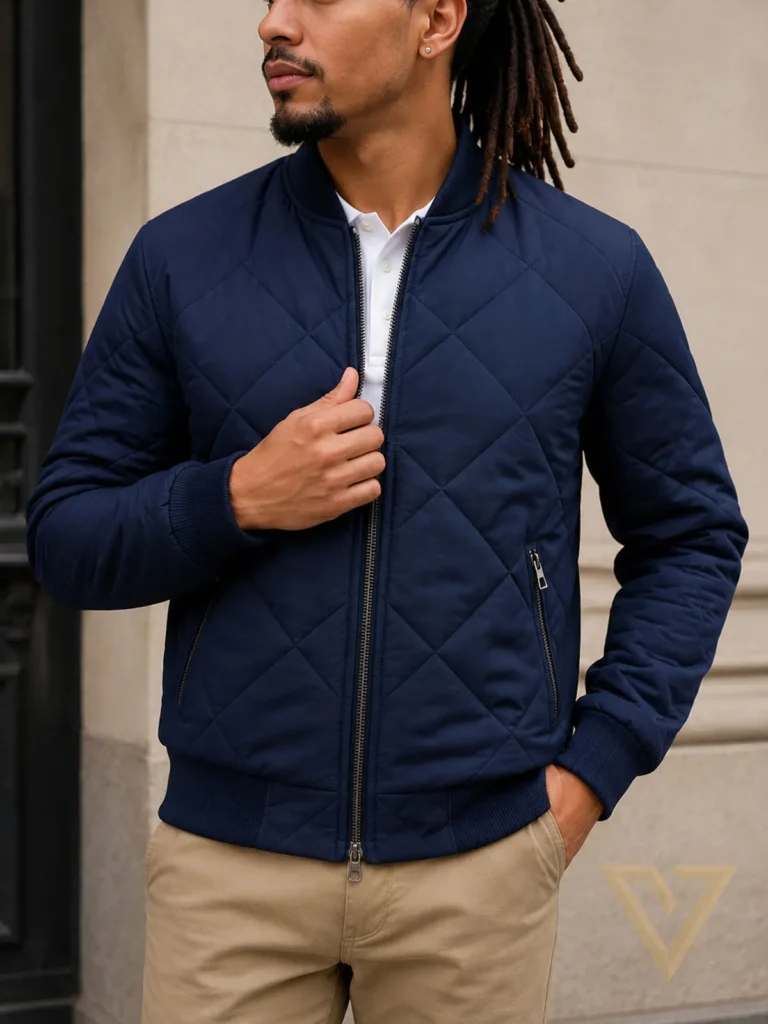 Chaqueta ref. Gil  acolchada rombos